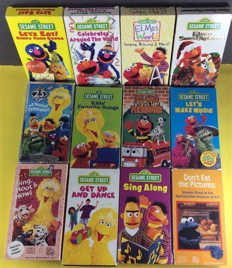 The Magnetic Attraction of Sesame Street VHS: An Adventure Waiting to Unfold